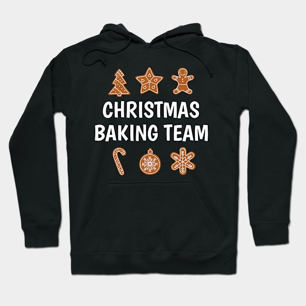 Christmas Baking Team Hoodie by indigosstuff